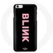 Blackpink Hoesje voor Iphone 5 Blink Fandom Blackpink Pink Logo Zwarte Achtergrond Maniacase