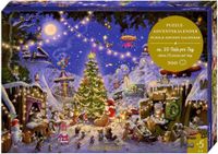 Coppenrath Calendrier de l'Avent Puzzle - Marché de Noël des Animaux