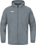 Jako - Regenjas Team 2.0 - Grijze Jas Heren-3XL