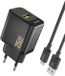 Dudao A27Steu 25W Gan-Oplader Met Kabel Voor Iphone 12, 13 En 14, Wit