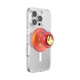 PopSockets Telefoongreep voor MagSafe, magnetische houder - Sleepy Flareon | Verwijderbaar, voor Kindle / Android / iPhone, met magneet, Pokemon, Gengar, Eevee, iPad, verwijderbaar, Popper