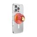 PopSockets Telefoongreep voor MagSafe, magnetische houder - Sleepy Flareon | Verwijderbaar, voor Kindle / Android / iPhone, met magneet, Pokemon, Gengar, Eevee, iPad, verwijderbaar, Popper