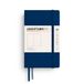 LEUCHTTURM1917 342920 notitieboek Pocket (A6), harde kaft, wit, marineblauw