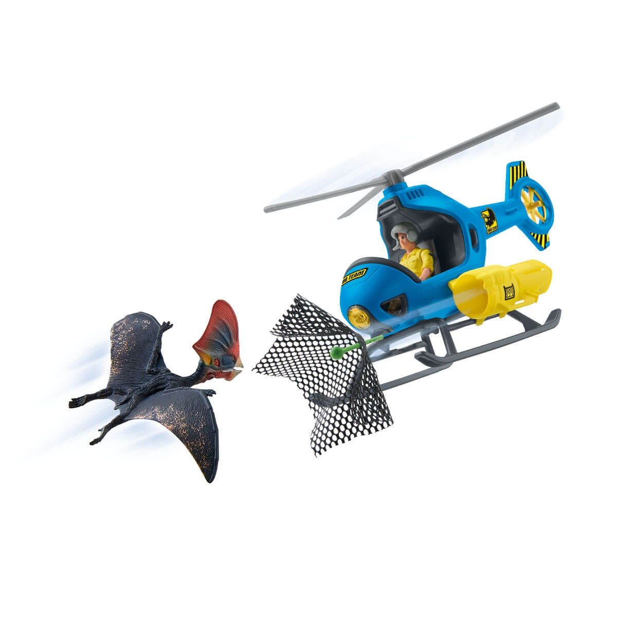Schleich Dinosaurs Aanval uit de lucht - Dino Speelgoed - Speelfigurenset - Kinderspeelgoed voor Jongens en Meisjes - 4 tot 12 jaar - 10 Onderdelen