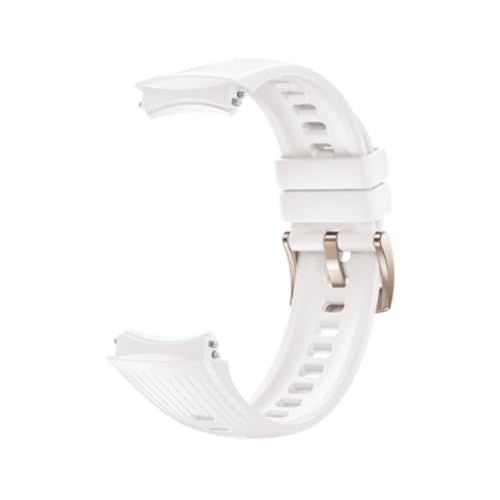 HUAWEI WATCH 5 band wit fluorelastomeer, 18 mm, compatibel met HUAWEI WATCH 5 42 mm smartwatch