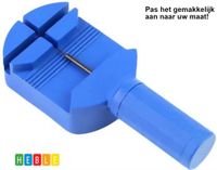 Heble® Horlogeband Inkorter - Horlogeband Versteller - DIY Blauw