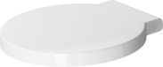 Duravit Starck 1 abattant de WC - blanc - fermeture douce