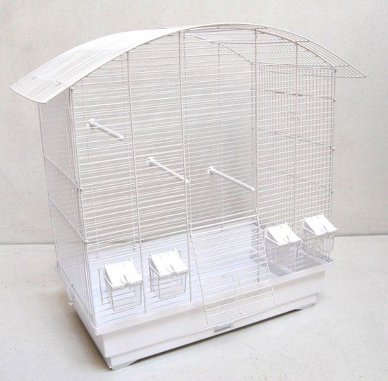 Vogelkooi Ula wit/wit