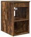 Armoire de salle de bain Chêne fumé 30 x 44,5 x 50 cm Bois transformé