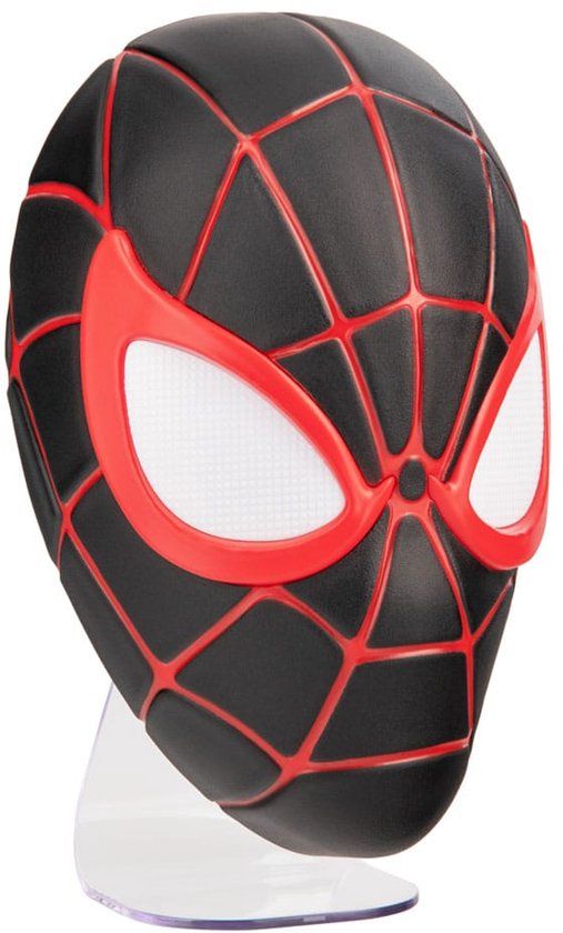 Paladone Products Spider-Man 3D LED Light Miles Morales Mask