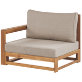 Beliani TIMOR II - Tuinbank 4-zits - Lichte houtkleur - FSC® acaciahout