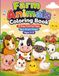 Farm Animals Coloring Book: 25 Easy Coloring Pages Big & Simple Designs for Toddlers & Preschoolers Ages 3–5