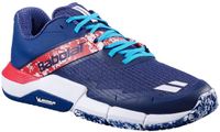 Babolat Movea 2 Men Dark Blue/Chile Red Padel Shoes Size 44.5