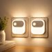 Veiligheidslamp stopcontact - Veiligheidslamp kinderen - 2 stuks - 3 helderheidsstanden - Bewegingssensor