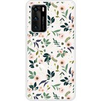 P40 Flowers Bedrukt siliconen hoesje