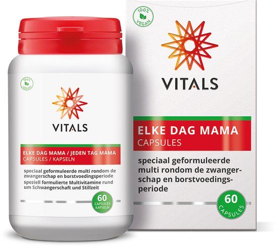 Vitals Elke Dag Mama - 60 capsules - multivitamine