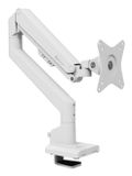 Arozzi Alzare Neo Monitor Arm - Gasveer - Kabelbeheer - Max 9kg - Wit