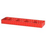 Facom MATRIX LEGPLANK MET 4 VERWIJDERBARE TUSSENSCHOTTEN 930X275X90MM