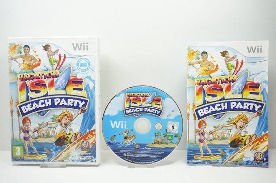 Warner Bros. Entertainment Vacation Isle: Beach Party - Nintendo Wii