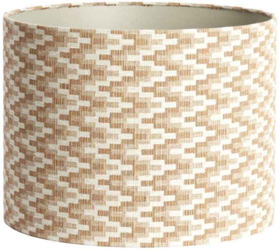 Light & Living - Jinx - Lampenkap - Bruin - Textiel - E27 - 40 cm
