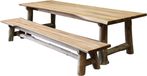 AVH-Collectie Pearl dining tuinset 300x100xH77,5 teak 2 delig