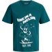 JACK&JONES - JJFUNNY FRUIT TEE SS CREW NECK - Hommes - T-shirts - L - Atlantic Deep - Coton