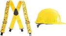 KWB Bretels, elastisch, lengte 100 cm, breedte 5,1 cm, Geel