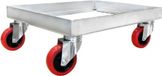 WT-300X400 M77TPU Chariot de transport pour caisses/palettes de 300x400 mm