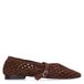 Sacha ballerines en suède marron