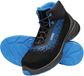 Uvex Chaussures de sécurité bottes 6833 noir/bleu PU