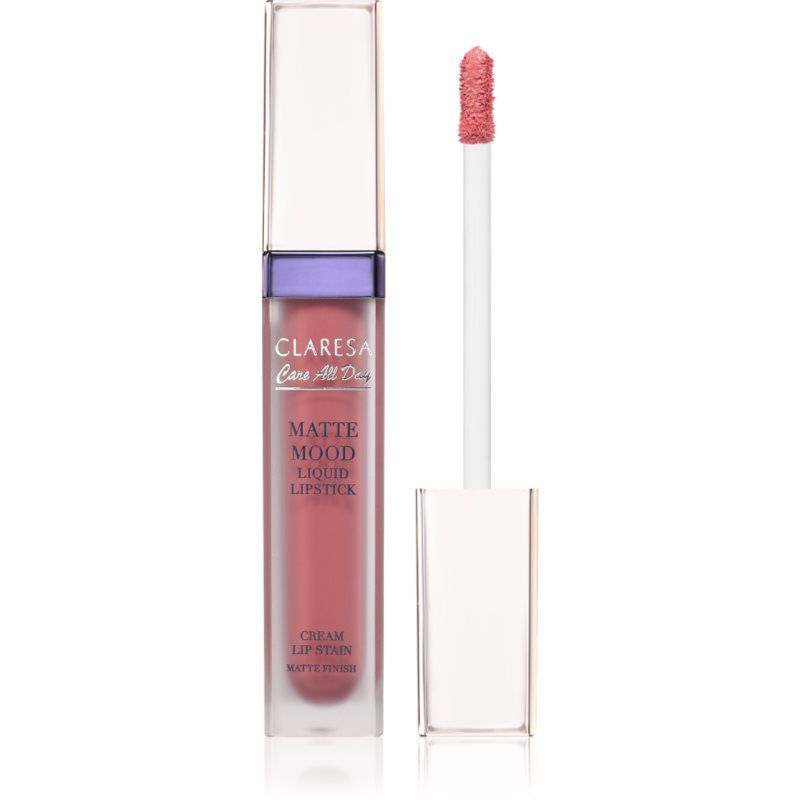 Claresa Golden Rose Care All Day Matte Mood Liquid Lipstick 04 Overjoy - 7ml
