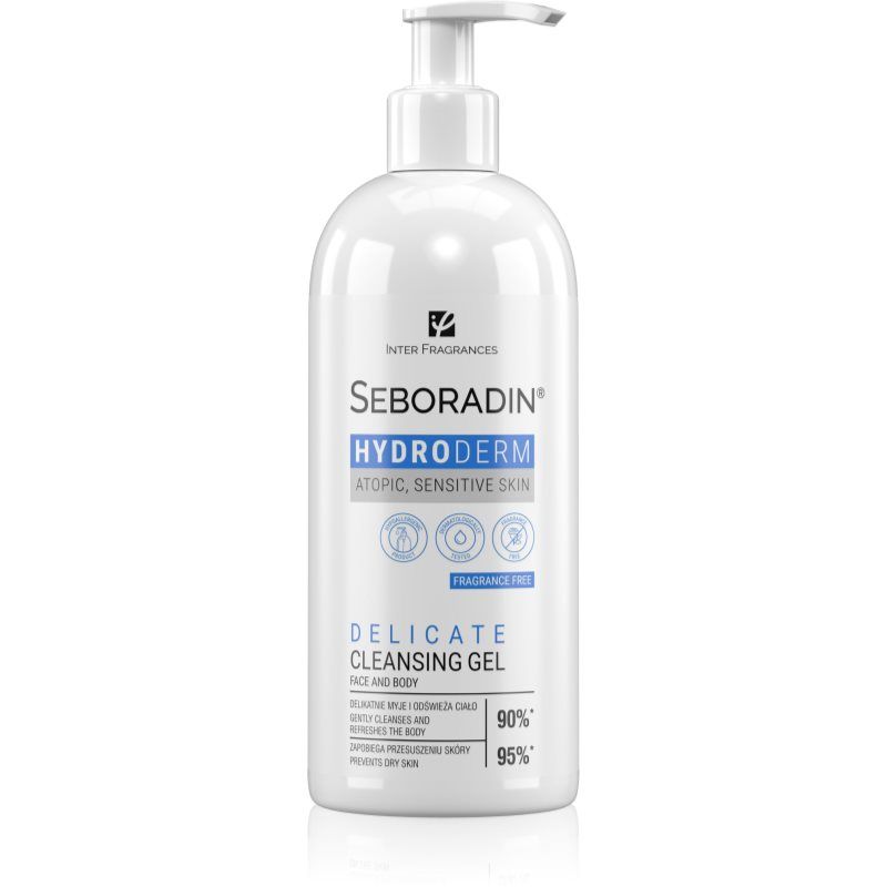 Seboradin Hydroderm Douchegel, Gevoelige Huid, Droge, Atopisch, 400 ml
