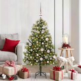 Prolenta Maison Exclusive Kunstkerstboom, inklapbaar, met dennenappels, 150 cm