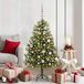 Prolenta Maison Exclusive Kunstkerstboom, inklapbaar, met dennenappels, 150 cm
