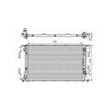 Valeo Radiateur 735472