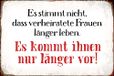 Schatzmix Metalen bord met opschrift "Longlife", 20 x 30 cm