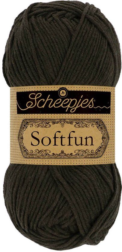 Scheepjes Softfun 50g - 2628 Charcoal