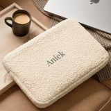 Teddy Housse brodée pour ordinateur portable - 17,3 pouces