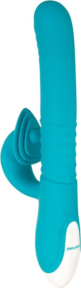 Evolved Stotende vibrator met intense clitorisstimulator