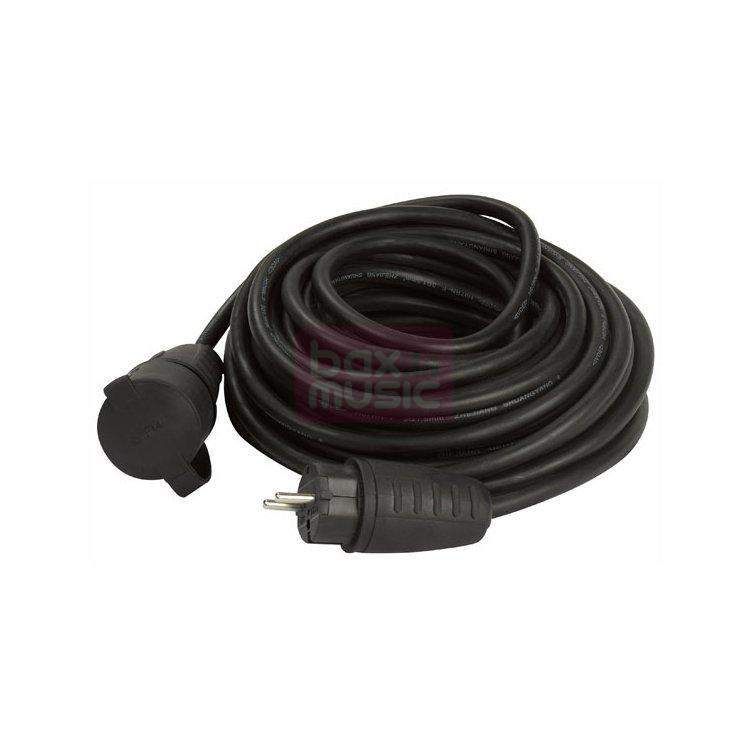 Showtec Schuko Male - Schuko Female Kabel 3x1.5mm2 15 Meter