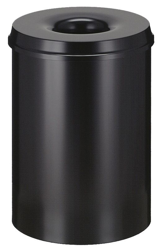 Vepa Bins 31001873 - Afvalcontainer - Zwart - Metaal