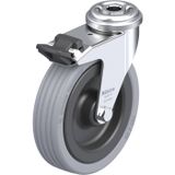 Blickle LRA-VPA 100G-FI Zwenkwiel met rem Wieldiameter: 100 mm Draagvermogen (max.): 70 kg 1 stuk(s)
