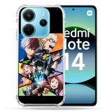 Cokitec Xiaomi Redmi Note 14 4G Manga My Hero Academia Zwart