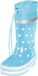 Playshoes Regenlaarsje Stippen Turquoise Maat 32-33EU