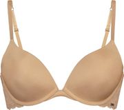 Hunkemöller Dames Lingerie Voorgevormde push-up beugel bh Angie - Beige - maat B90