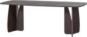 WOOOD Veere Eettafel - Massief Eikenhout - Mystic Brown - 220 x 100 cm