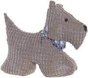 Atmosphera Deurstopper hond - grijs - 1 kg - polyester - 32 x 12 x 28 cm - kinderkamer