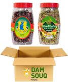 Blue Mill Losse Theebladeren Mixpakket Hibiscus en Kruidenmix Thee (2x 100 Gram)