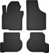 Wielganizator BasicProtect Serie - Rubber Autovloermatten - Seat Leon II - 1,5 cm Rand - 4 Stuks