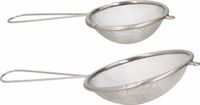 Cuisine Elegance Cuisine Elgance Keukenzeefjes - 2x stuks - 16 en 18 cm - bolzeefje